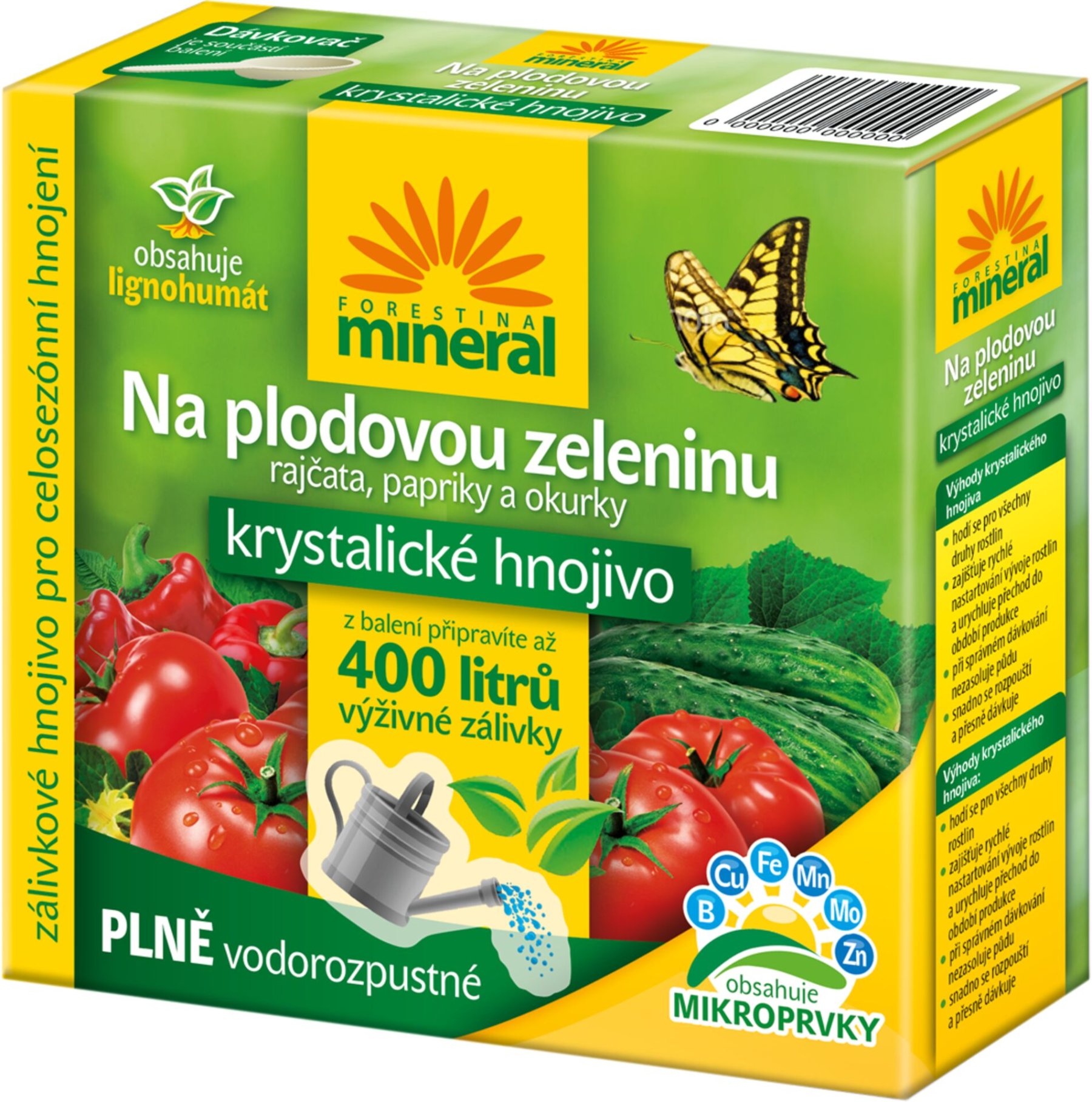 Hnojivo MINERAL krystalické na plodovou zeleninu 400g