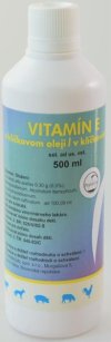 Vitamín E v klíčkovém oleji sol.a.u.v. 500ml - VÝPRODEJ