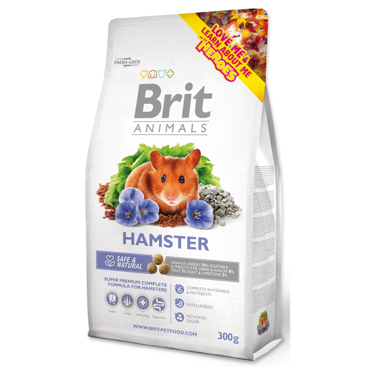 BRIT Animals Hamster Complete - 300 g