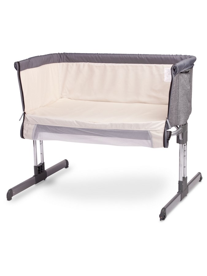 Dětská postýlka CARETERO Sleep2gether graphite