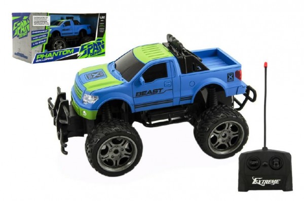 Auto RC terénní plast 30cm velká kola na dálkové ovládání na baterie