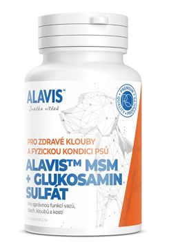 Alavis MSM+Glukosamin sulfát pro psy 60tbl