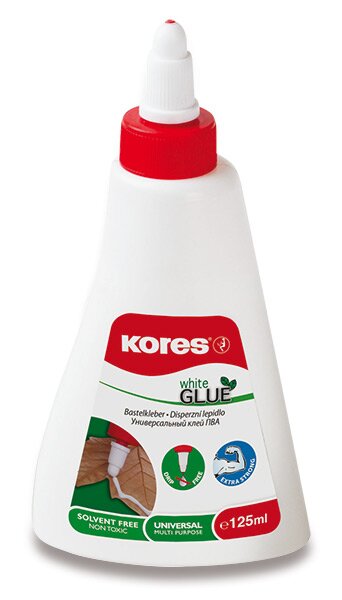 Tekuté lepidlo Kores White glue 125 ml