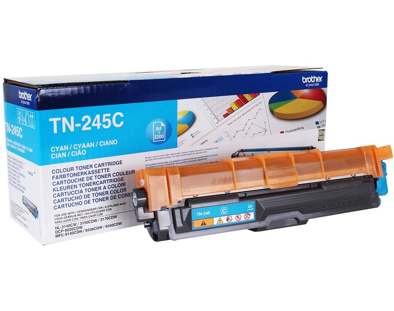 BROTHER tonerová kazeta TN-245C/ HL-3140, 3170/ 2200 stránek/ azurový