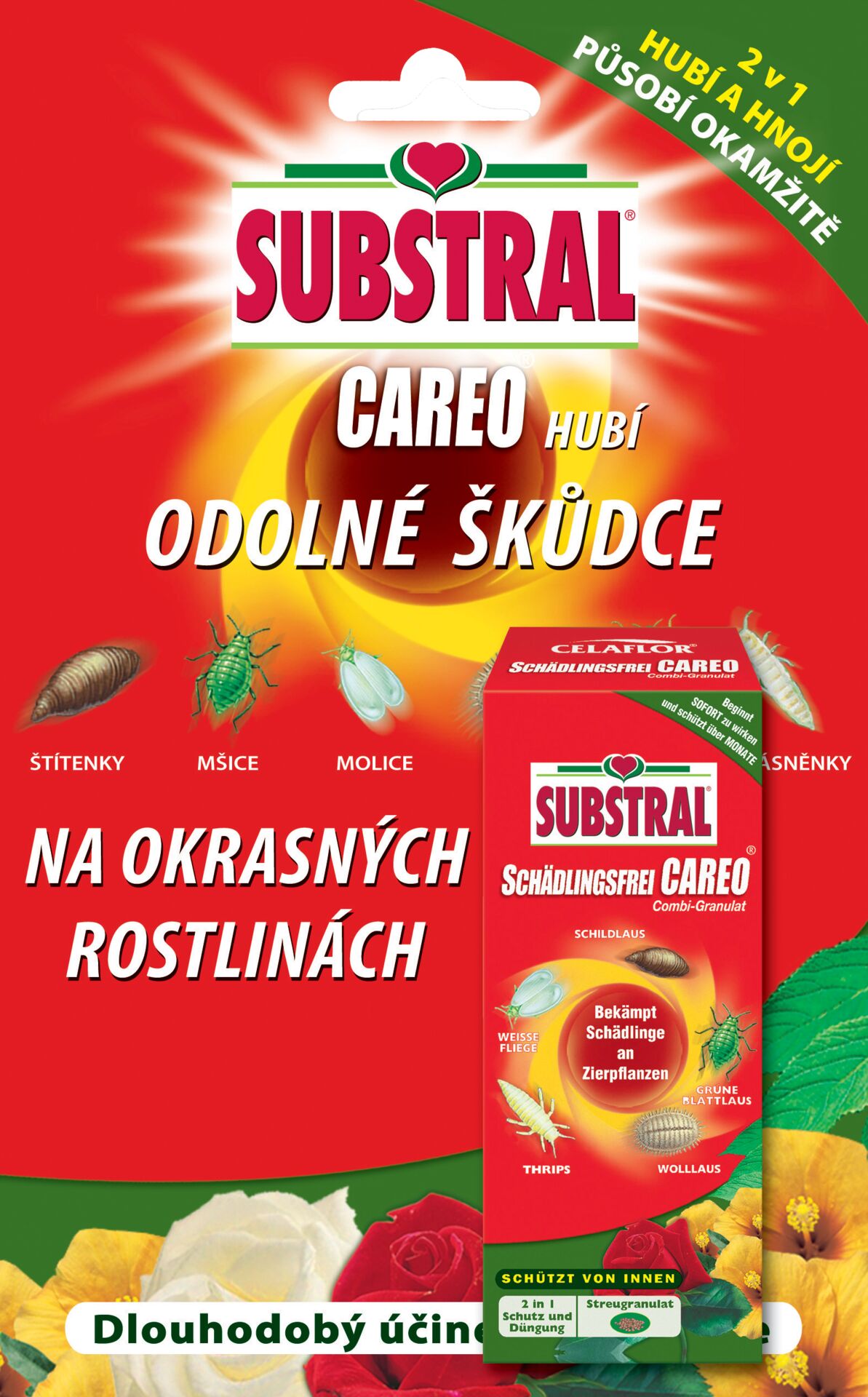 Substral Careo na okrasné rostliny - koncentrát 30 ml
