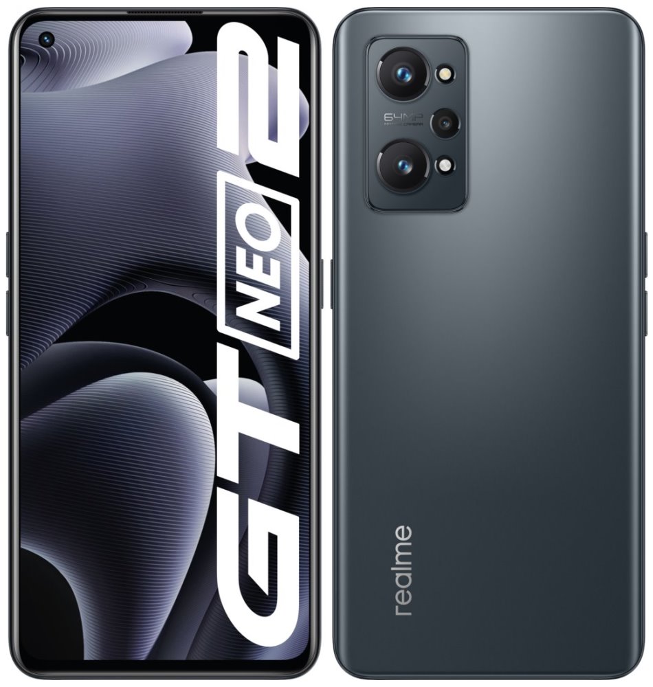 Realme GT Neo 2 5G 256GB - neo black 6,62" AMOLED/ DualSIM/ 256GB/ 12GB RAM/ 5G/ Android 11