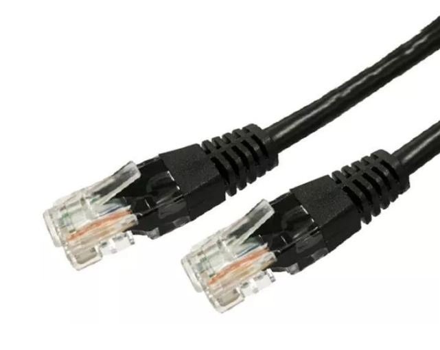 TB Touch Patch kabel, UTP, RJ45, cat6, 1,5m, černý