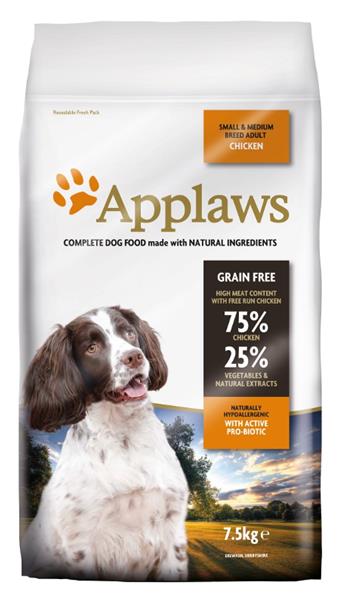 Applaws Dog Dry Adult S&M Breed Chicken 7,5 kg