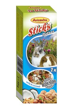 Tyčinky AVICENTRA ořechové pro velké hlodavce (2ks)