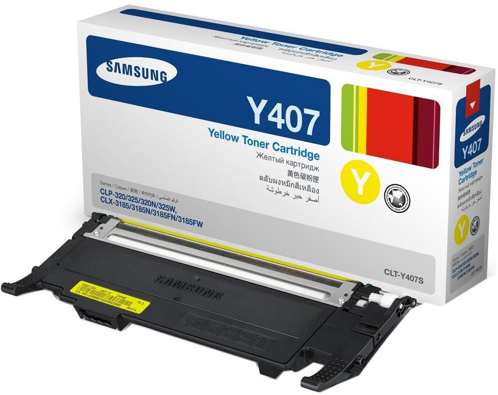 HP - Samsung toner žlutý CLT-Y4072S pro CLP-320/325,CLX-3185 - 1000 str.