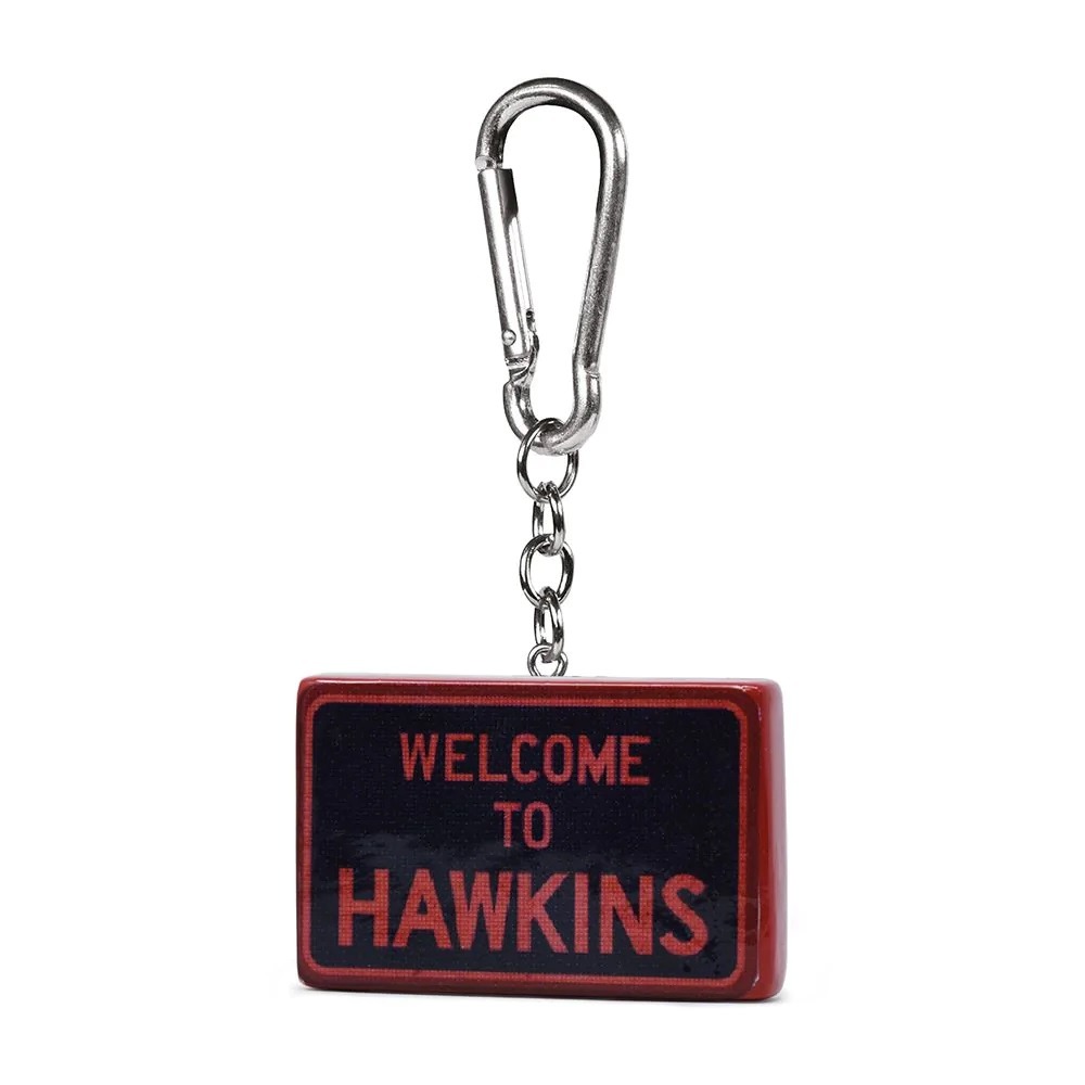 3D klíčenka Stranger Things Hawkins