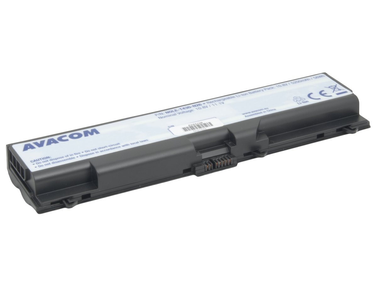 Baterie AVACOM pro Lenovo ThinkPad T430 Li-Ion 10,8V 5200mAh