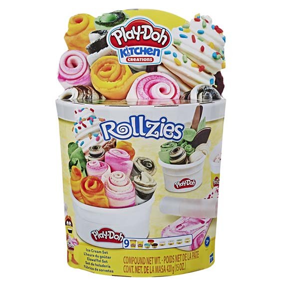 Play-Doh Set rolované zmrzliny