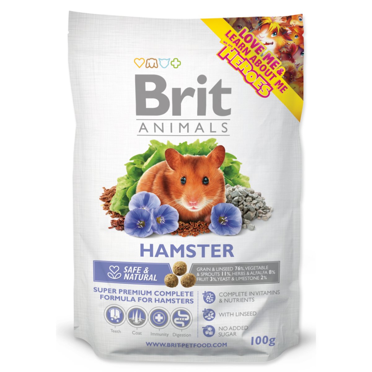 BRIT Animals Hamster Complete - 100 g