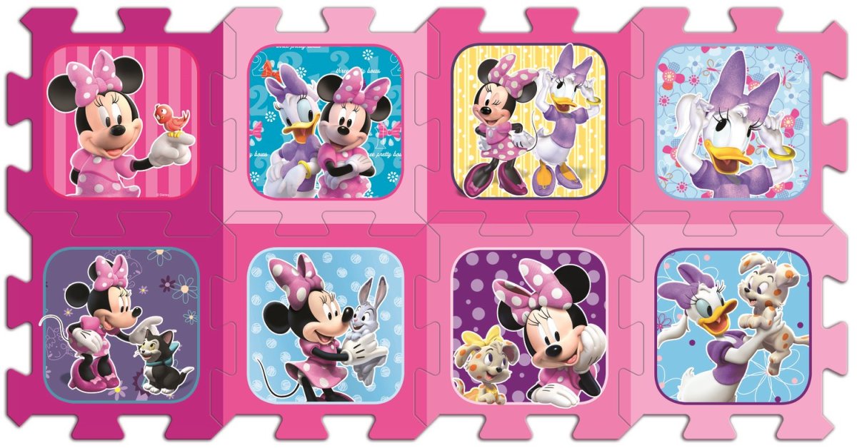 TREFL Pěnové puzzle Minnie a Daisy