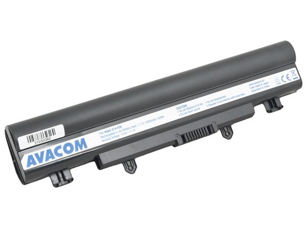 Náhradní baterie AVACOM Acer Aspire E14, E15, Extensa 2510, TravelMate P256 Li-Ion 11,1V 5600mAh