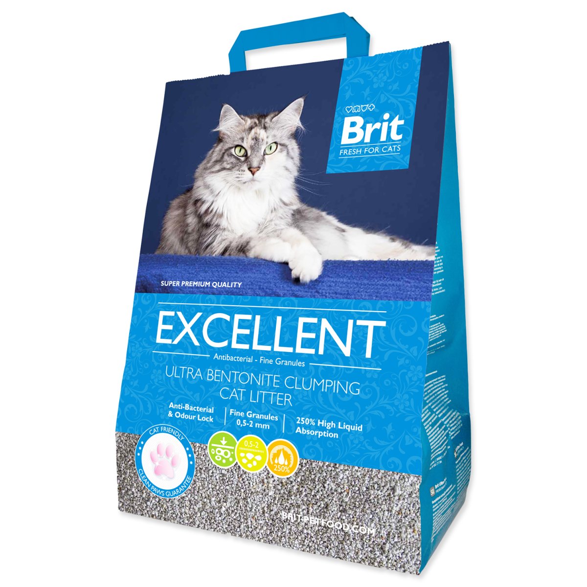 Kočkolit BRIT Fresh for Cats Excellent Ultra Bentonite - 5 kg