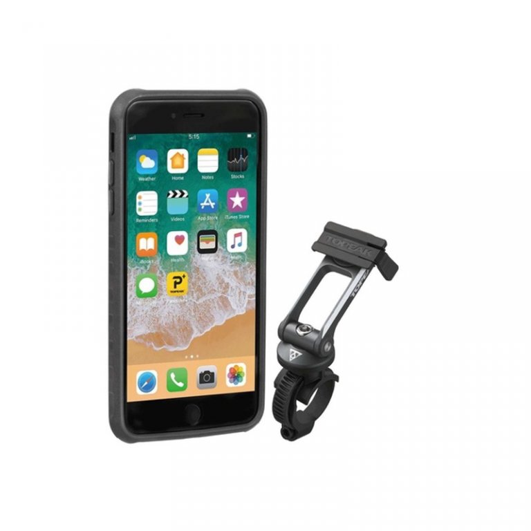 Obal na mobil TOPEAK pro iPhone 6+,6s+, 7+, 8+ černo/šedý