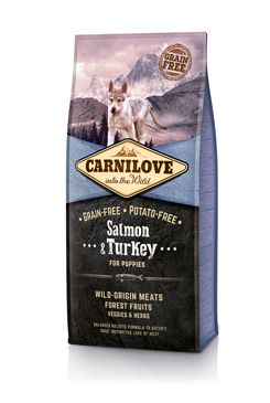 CARNILOVE Salmon & Turkey for Puppies (12kg)