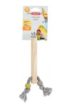 Bidlo pro ptáky dřevěné M 17cm Zolux