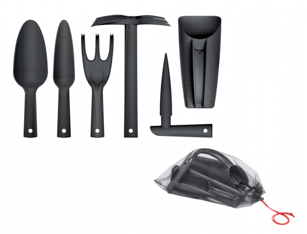Set nářadí RESPANA plastový černý 6ks