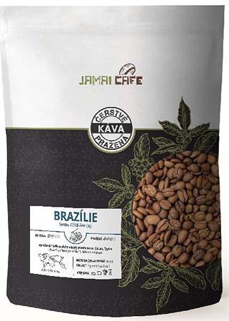 Pražená zrnková káva - Brazílie Santos (500g)