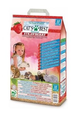 Kočkolit JRS Cat's Best Universal s jahodovou vůní (10l)