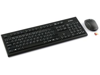 A4tech 7100N - set klávesnice a myš V-Track optická, CZ/US, USB