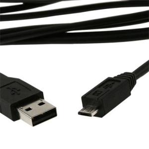 USB Kabel A Male/Micro B Male 2.0 Black HQ 1,8m