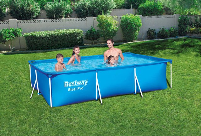 BESTWAY 56404 Bazén Family 300x201x66cm