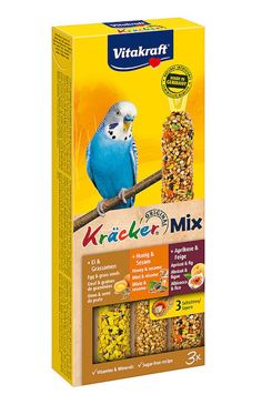 Kracker VITAKRAFT Sittich Honey + Egg + Fruit (3ks)