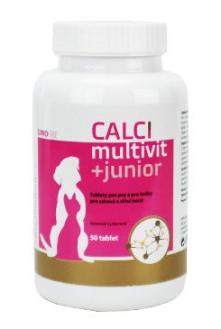 CALCImultivit+junior tablety pro psy a kočky 50 tbl