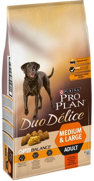PRO PLAN Dog Adult Duo Délice Beef 10 kg