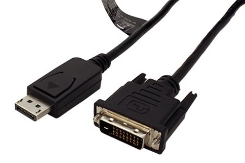 Kabel Roline propojovací DisplayPort DP(M) - DVI(M), 5m
