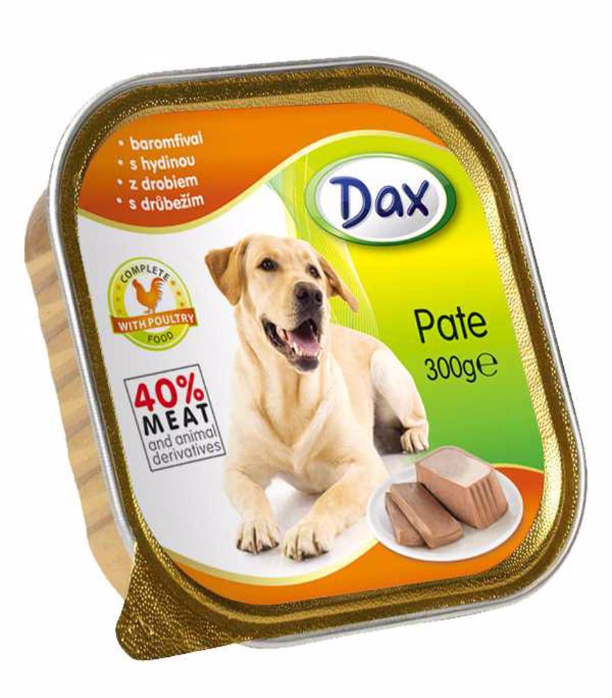 Dax Dog drůbeží, vanička 300 g PRODEJ PO BALENÍ (9 ks)