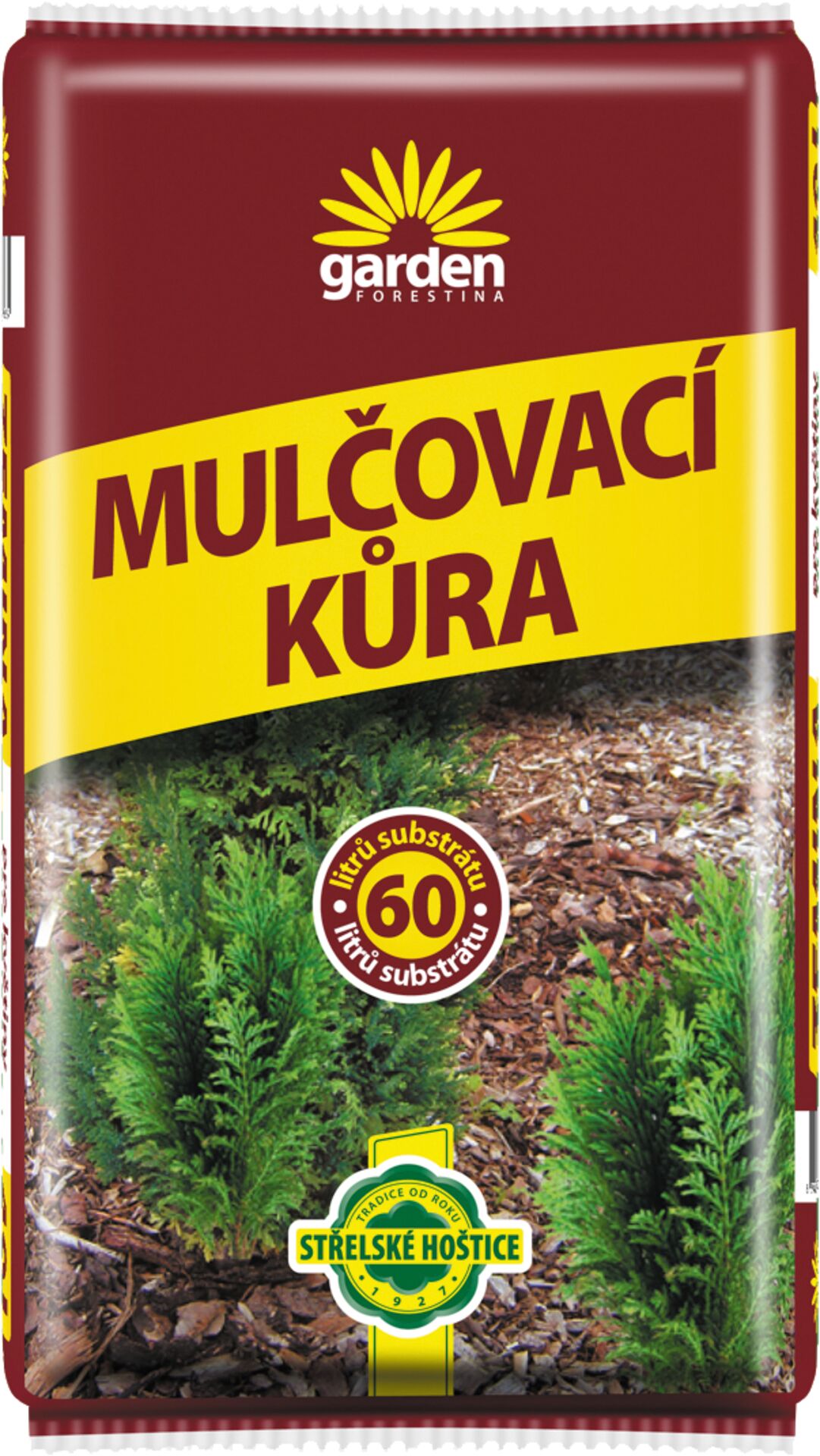 Mulč kůrový FORESTINA GARDEN 60l