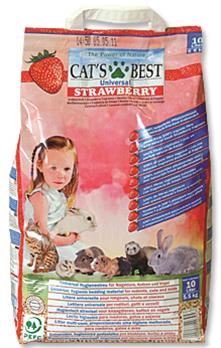 Podestýlka Cat´s Best Universal jahoda 10 l