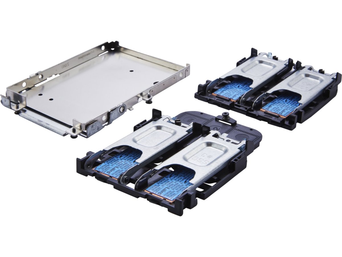 HP SSD 3 a 4 M.2+1x 2,5" HDD rámeček Fury 15/17