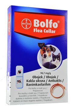 Obojek BAYER BOLFO antiparazitní pro psy a kočky 38 cm (1ks)
