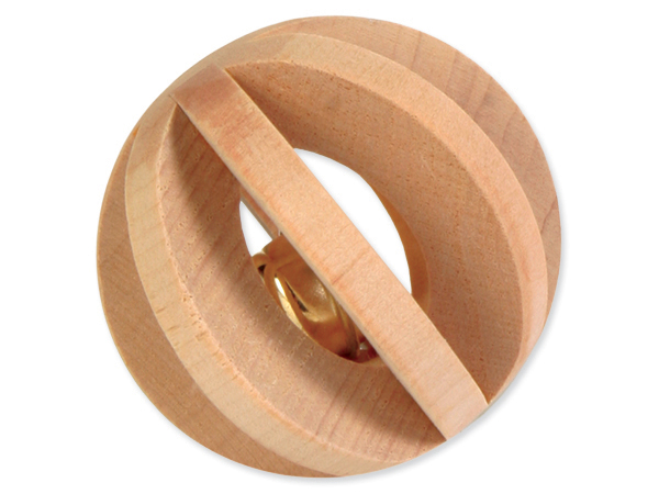 Hračka TRIXIE míček dřevěný 6 cm (1ks)