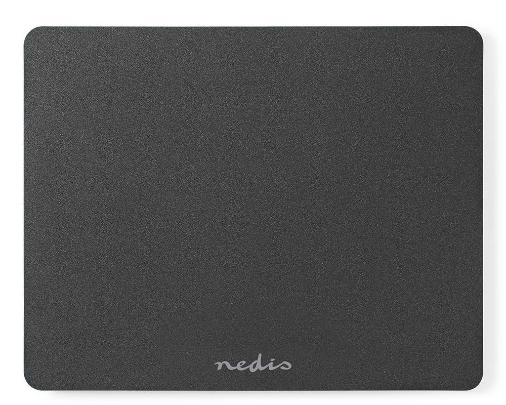 NEDIS ergonomická podložka pod myš/ 240 x 190 mm/ ultratenká/ černá