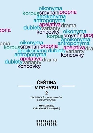 Čeština v pohybu 2 - Teoretické a komunikační aspekty proprií