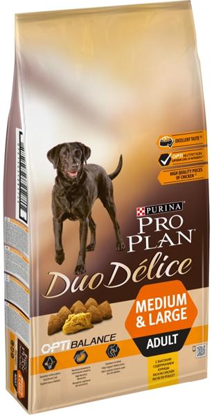 PRO PLAN Dog Adult Duo Délice Chicken 10 kg