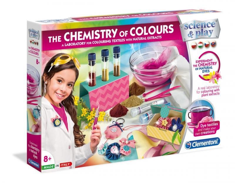 Clementoni Dětská laboratoř Sada barevná chemie