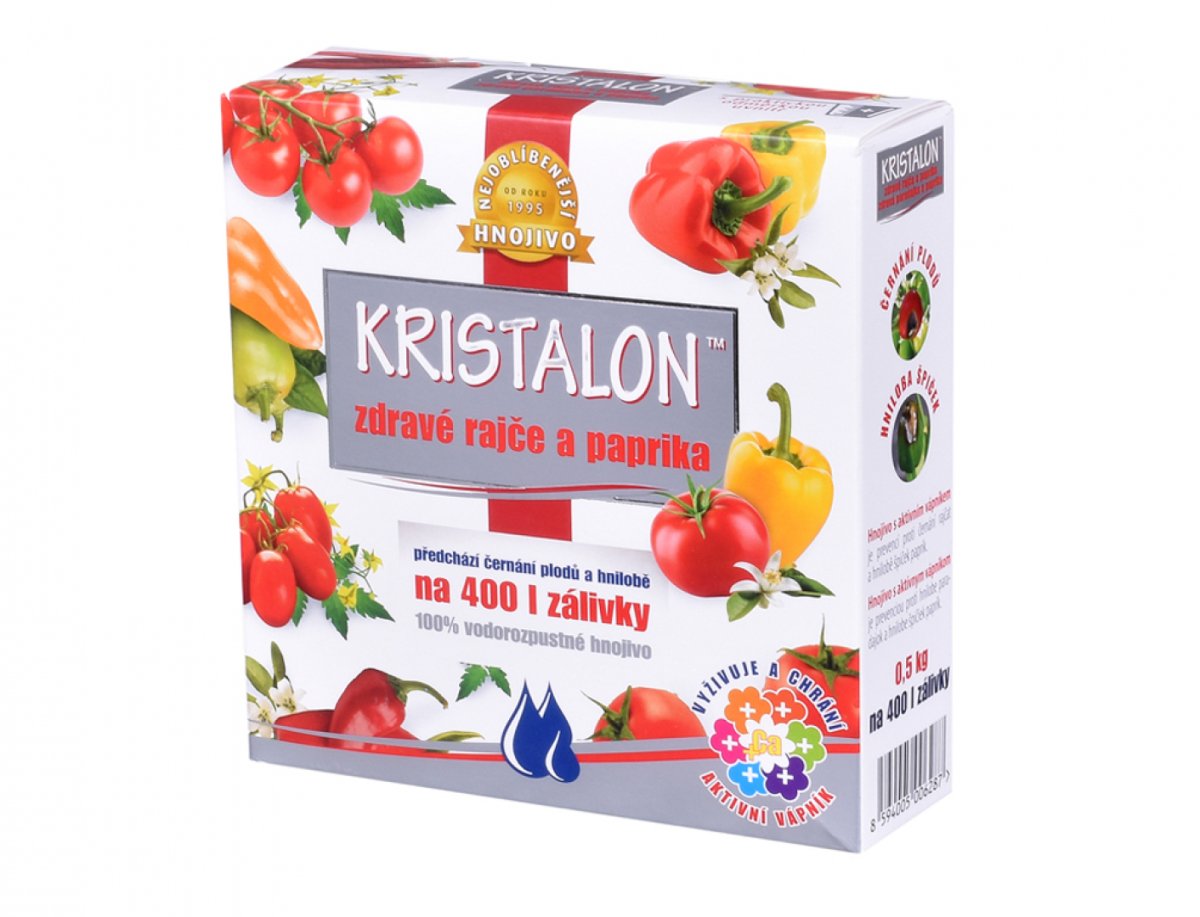 Hnojivo KRISTALON zdravé rajče a paprika 500g