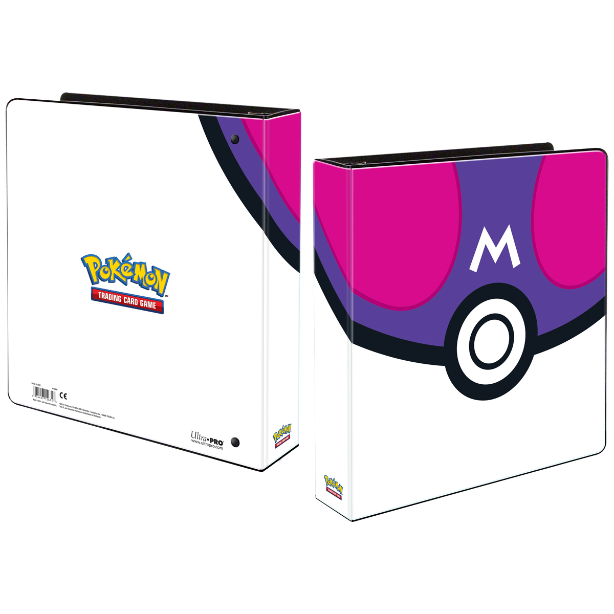 Pokémon UP: Master Ball - 3 kroužkový pořadač na stránkové obaly