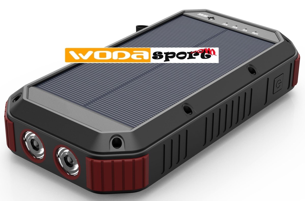 Solární powerbanka Wodasport® SolarDozer X30 WDS983S, Outdoor Adventure™ 30100 mAh, 6v1