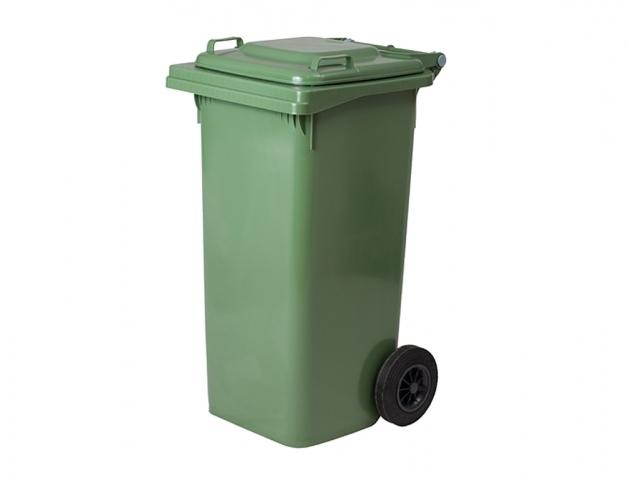 popelnice 120l zelená plastová