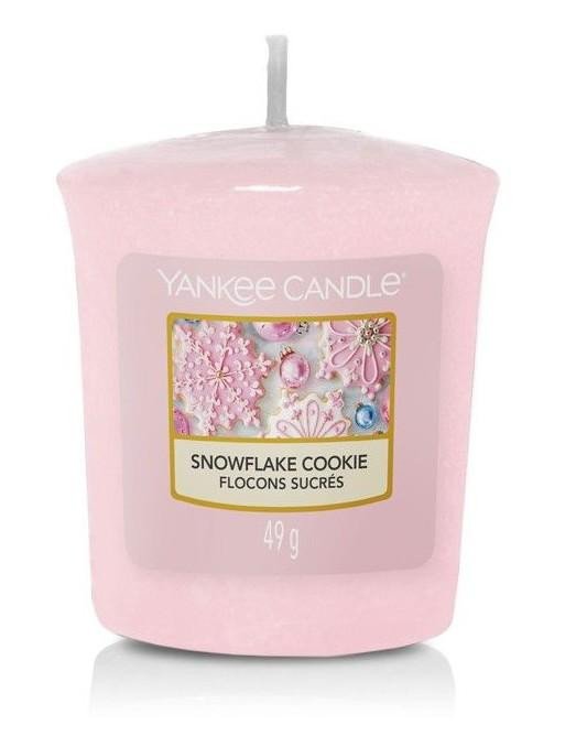 YANKEE CANDLE Snowflake Cookie svíčka 49g votivní