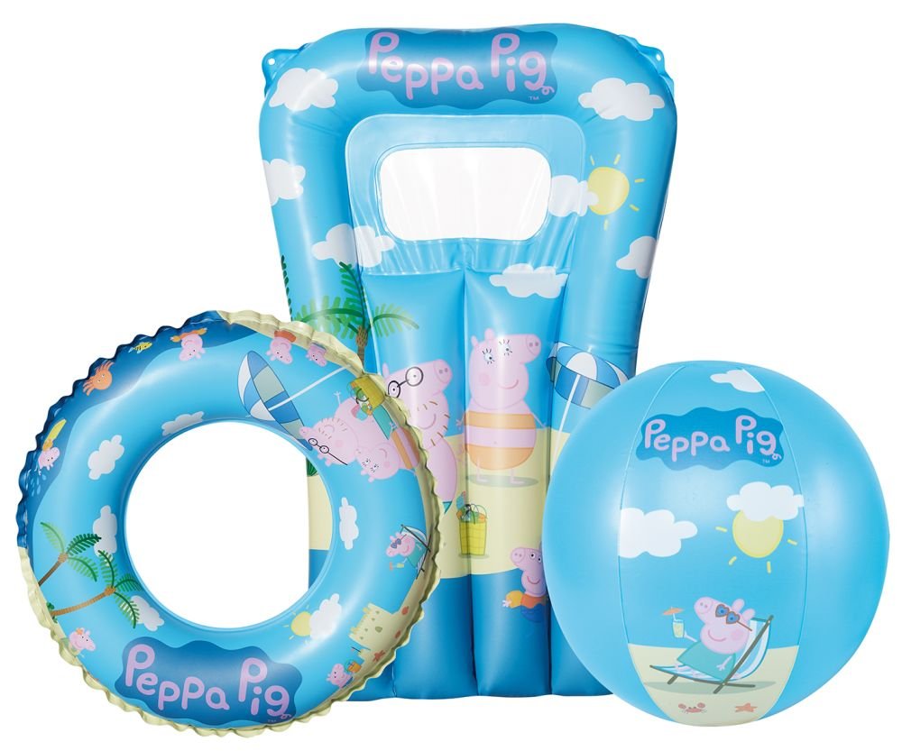 HAPPY PEOPLE Plážový set Peppa Pig